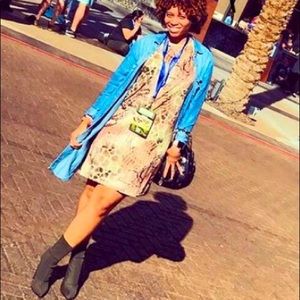 Snake print Missguided T-shirt dress